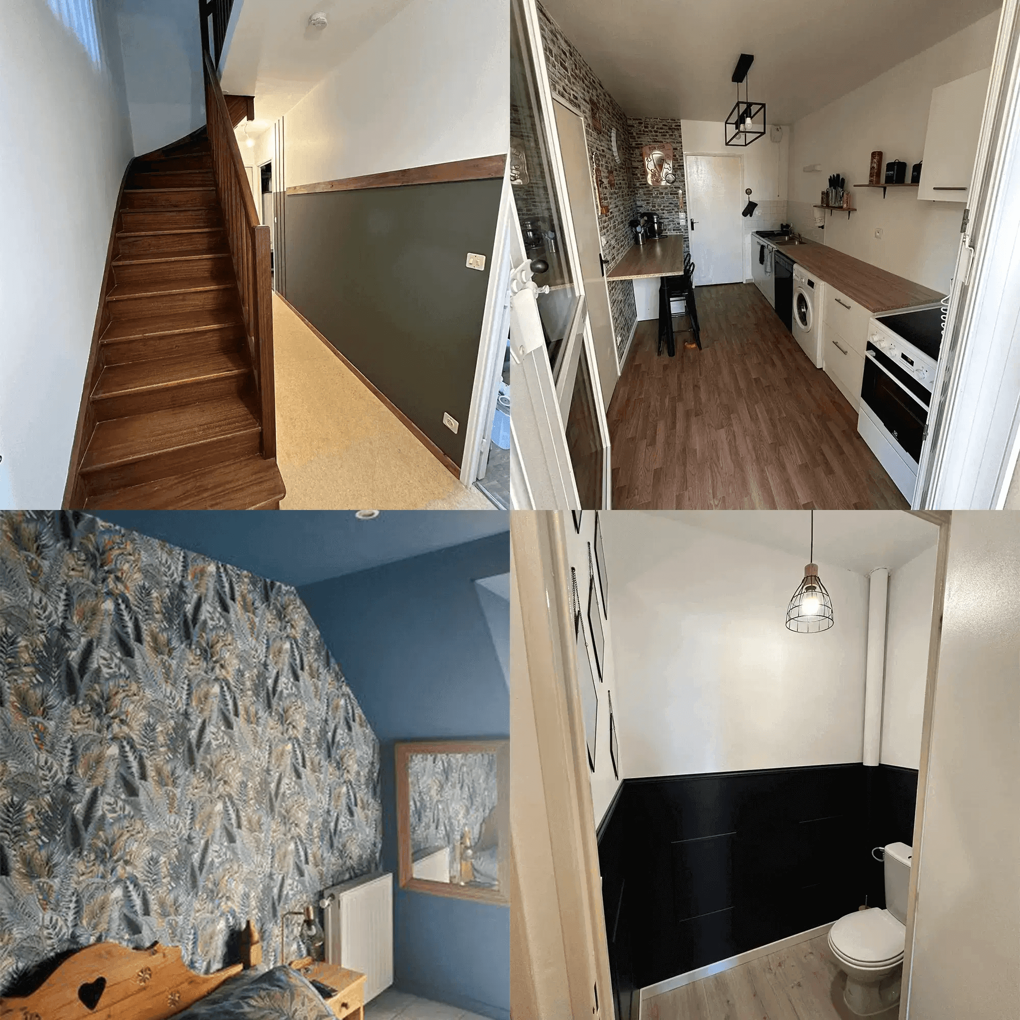 Réalisation peintre en bâtiment à Compiègne - Rénovation d&rsquo;un duplex